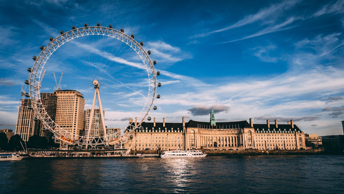 White and Brown Sailing Ship - visiting London for the first time