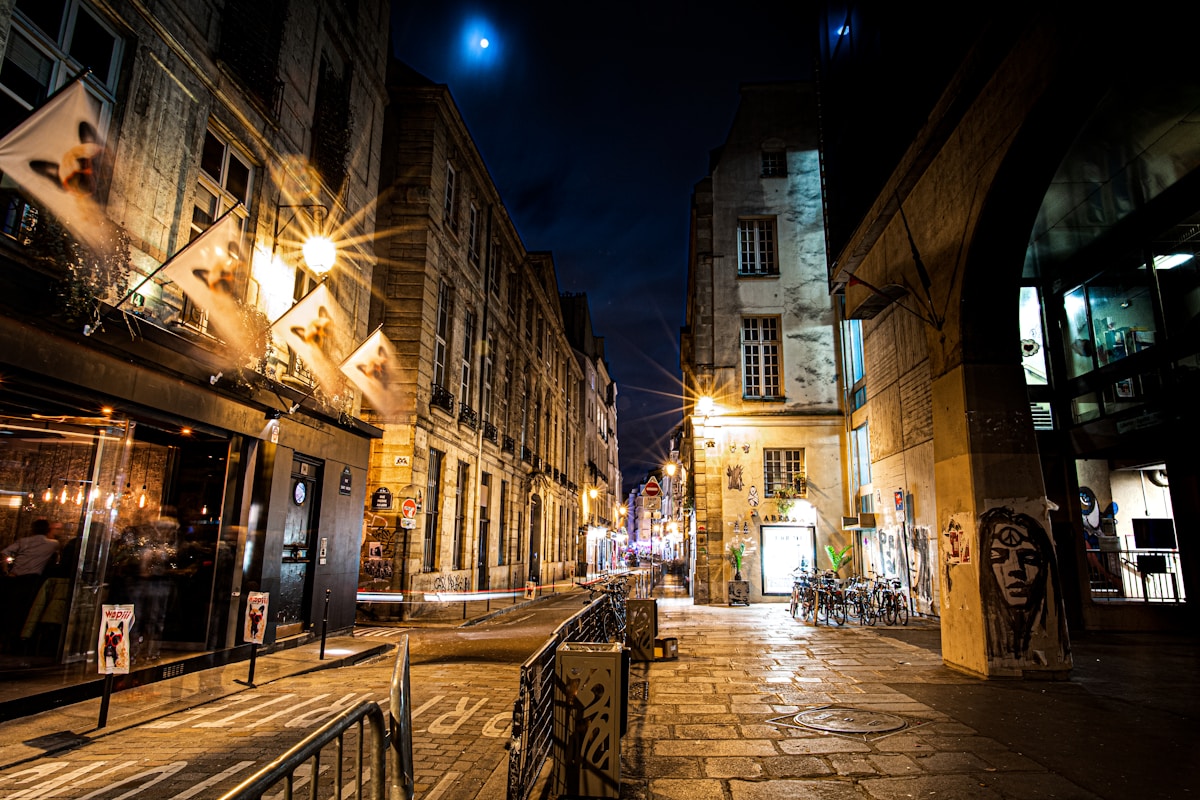 city during night - Paris Arrondissements