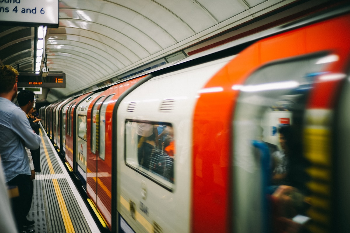 time lapse photography of train - London Transportation