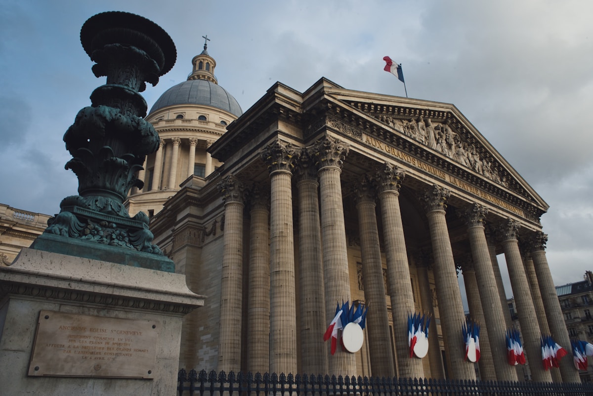 brown concrete house - Panthéon, Paris, France