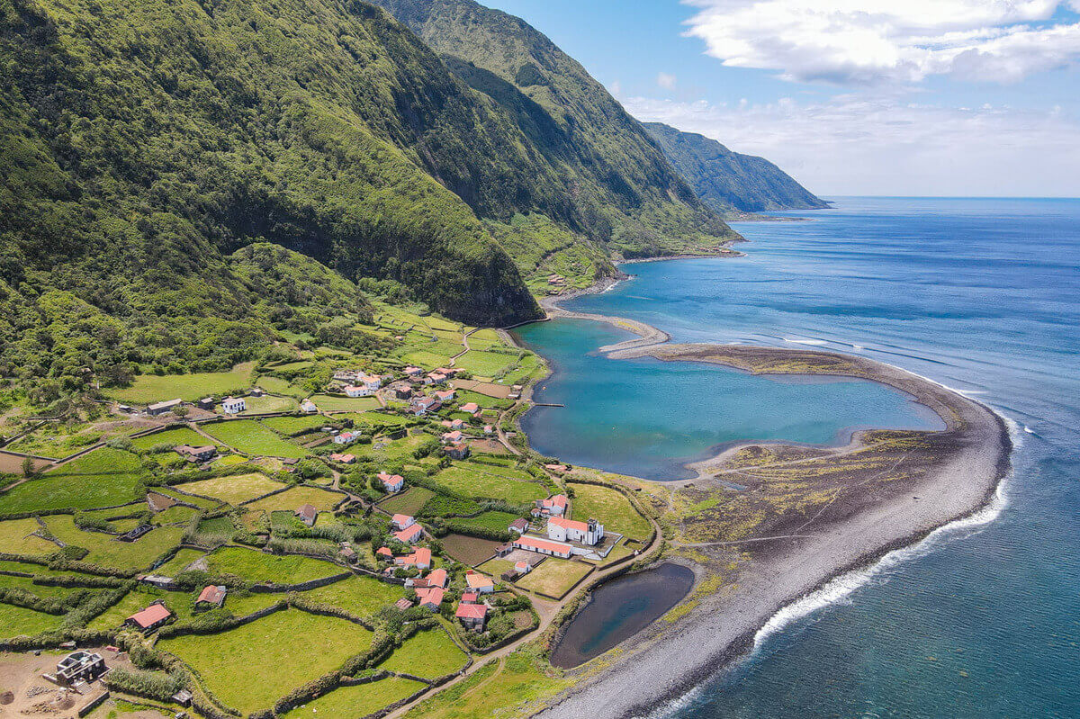 Fajãs Azores Portugal