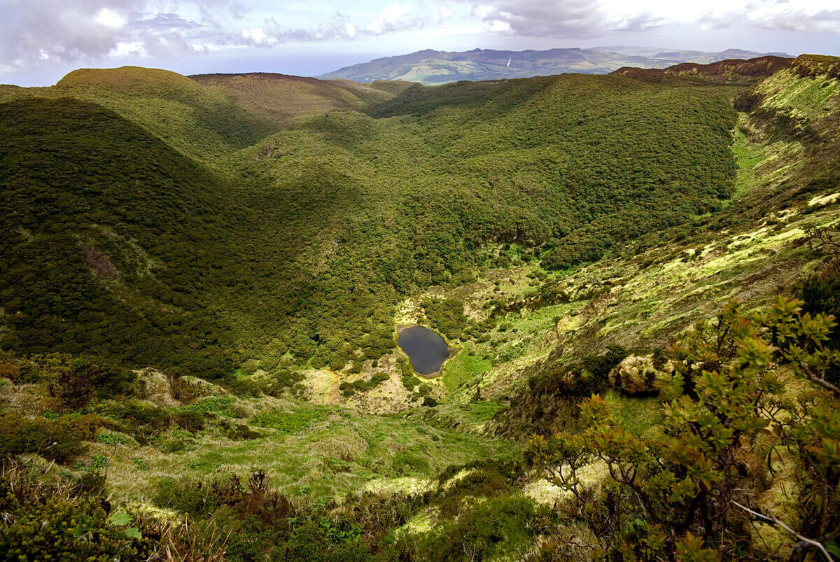 Serra de Santa Bárbara Azores Portugal