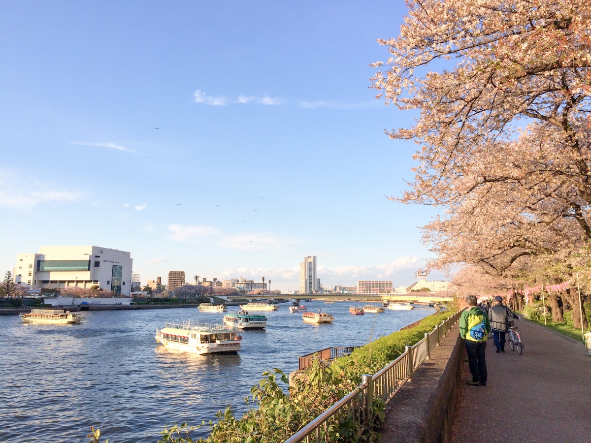 Sumida River in Tokyo