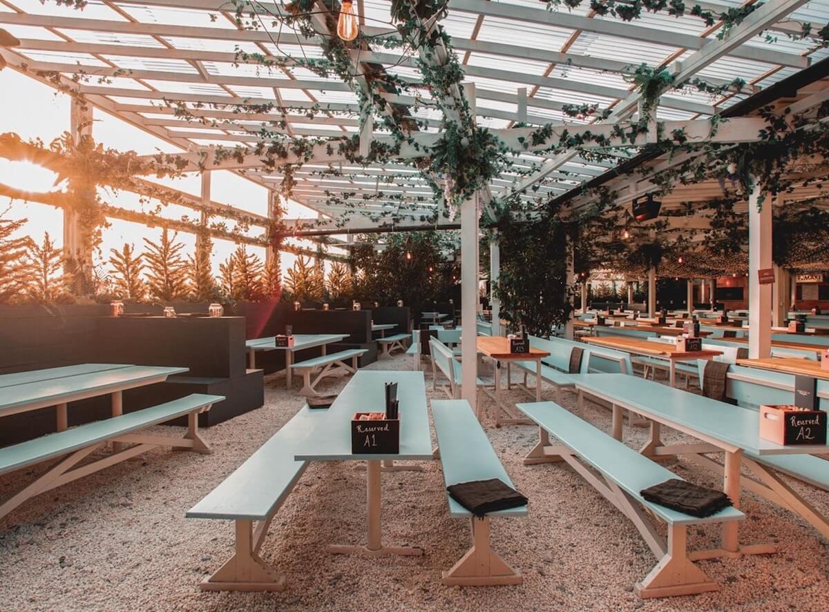 Pergola Paddington Rooftop Bar London