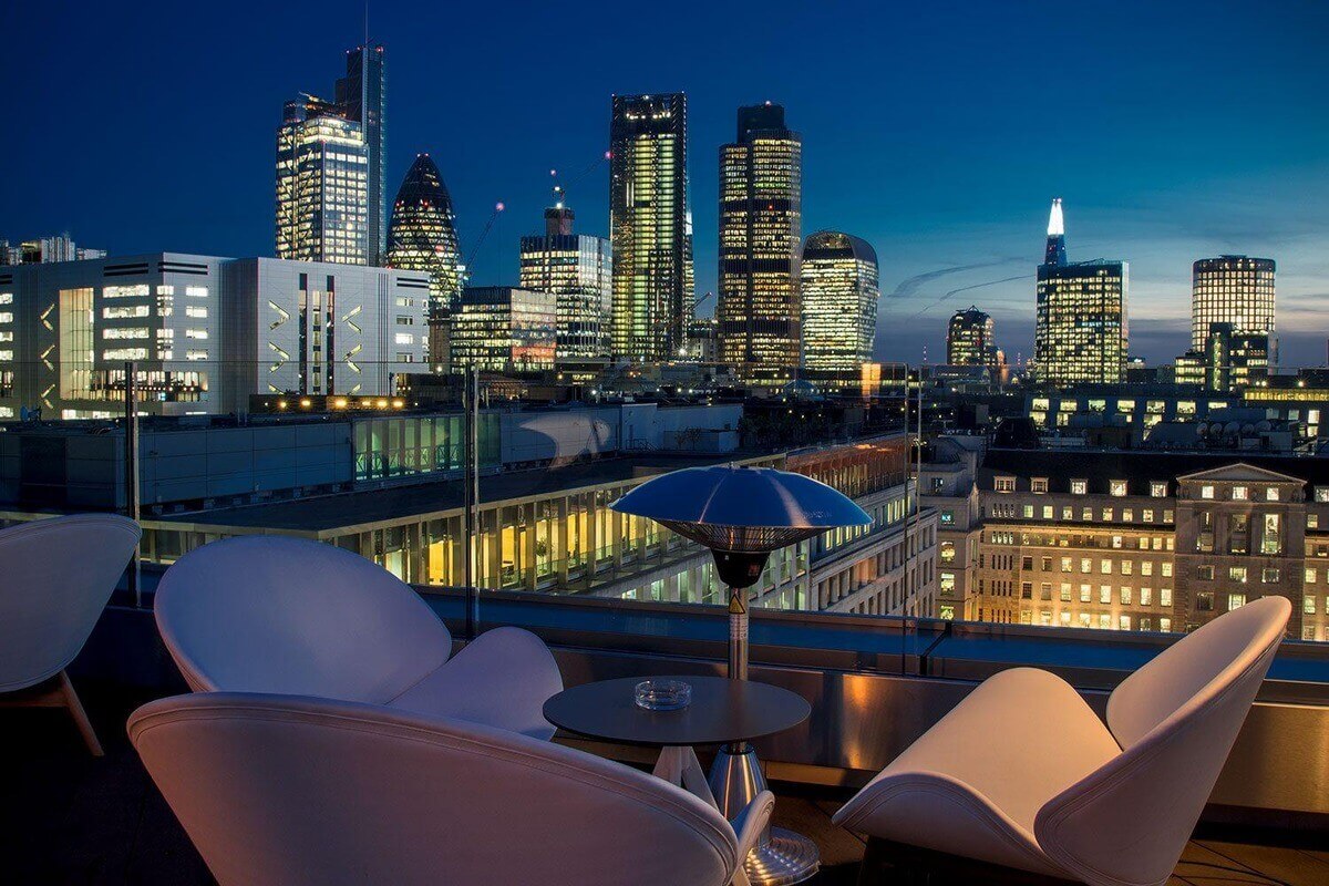 The Aviary Rooftop Bar London