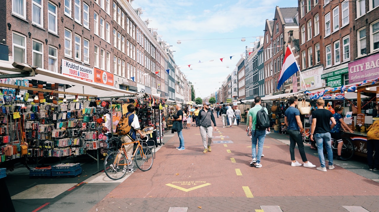 Albert Cuyp Market, Amsterdam - Netherlands