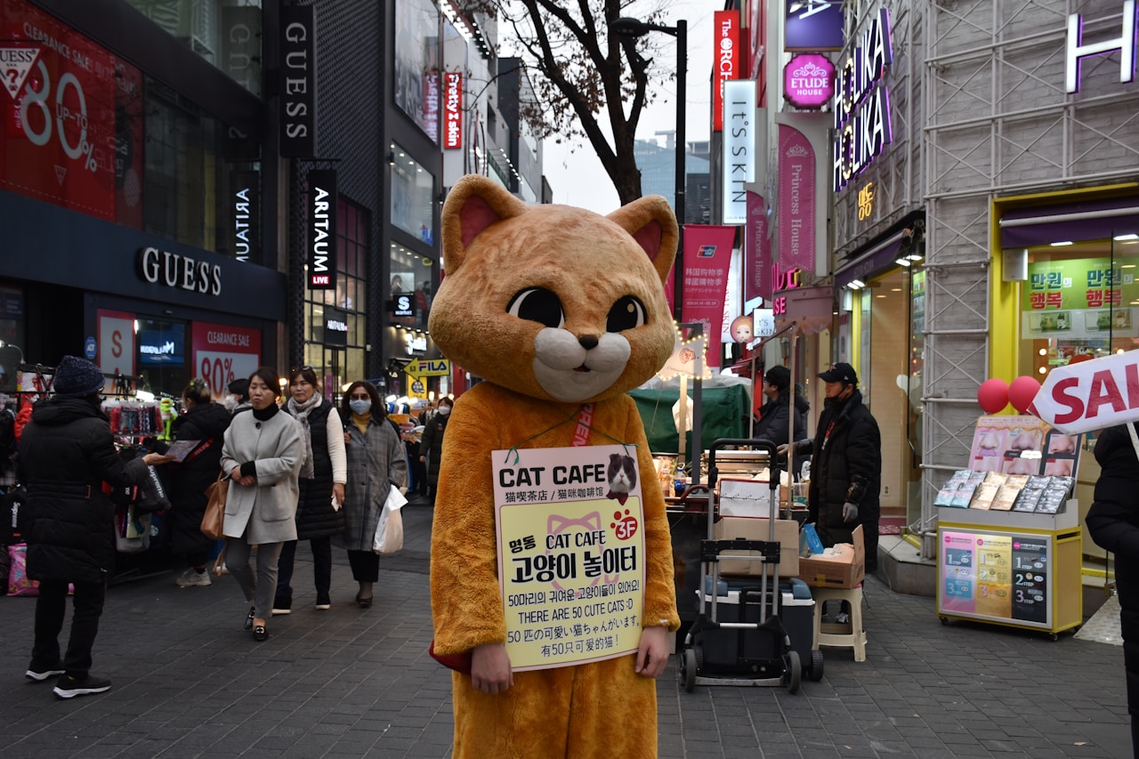 Myeong-dong - Seoul, South Korea