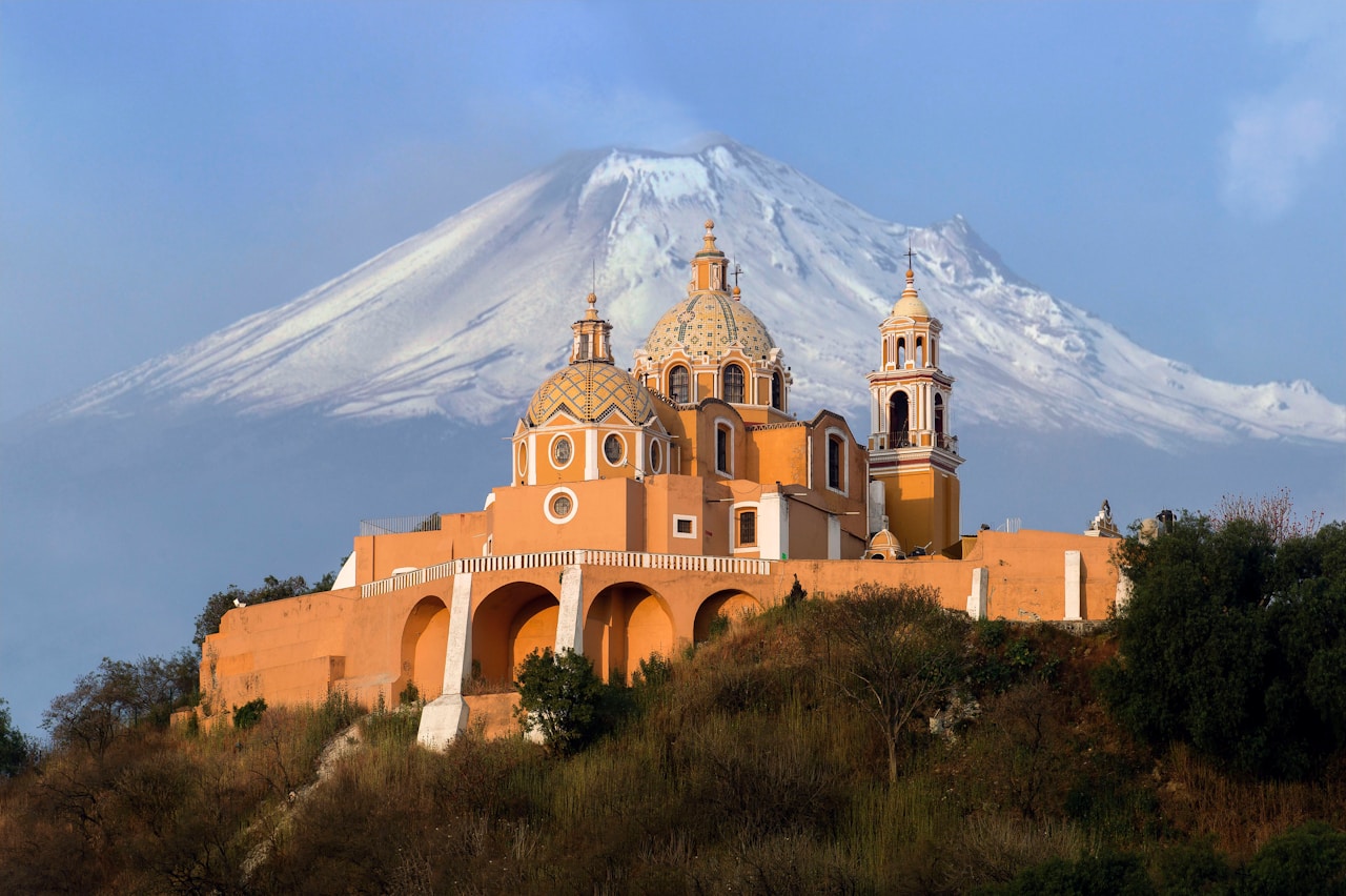 Santuario de la Virgen de los Remedios, San Pedro Cholula - Mexico