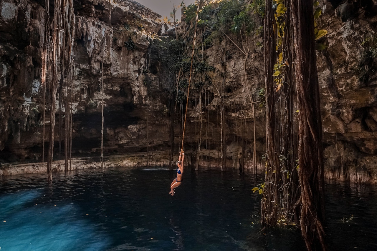 Cénote San Lorenzo Oxman, Tulum - Mexico